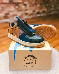 Nike NIKE AIRFORCE 1 LOW X TRAVIS SCOTT CACTUS JACK - 44