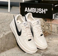 Nike NIKE AIRFORCE 1 AMBUSH WHITE BLACK - 43