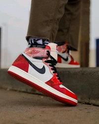 Nike NIKE AIR JORDAN RETRO 1 HIGH SPIDERVERSE NEXT CHAPTER - 41