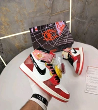 Nike NIKE AIR JORDAN RETRO 1 HIGH SPIDERVERSE NEXT CHAPTER - 42