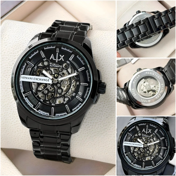 Armani Exchange Z-Black Open Heart Series