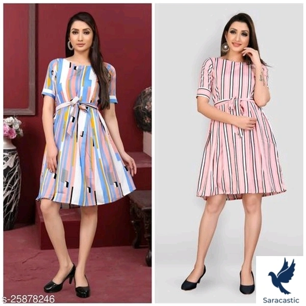 Classy Fabolaus Women Dresses Pack Of 2 - L