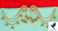 Super Hit Peari Studded Jhumkas (Saracastic Trusted) - Free size