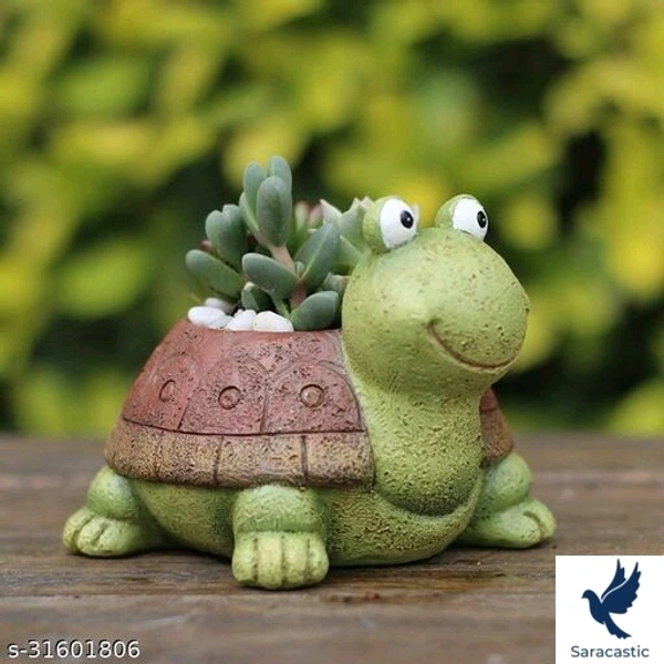Unique Attractive Pots Planters - Green And Brown