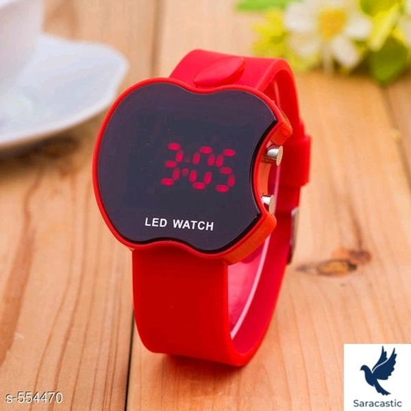 Stylish Watches - Free size, Red