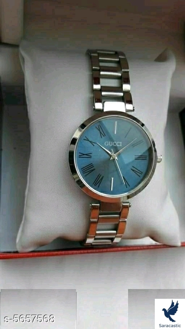 Fashionable Elite Stylish Men And Women Watches (Trusted By Customers) - Blue, Free size
