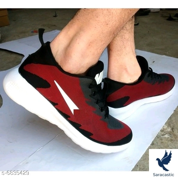 Unique Men's Shoes - Red, 7