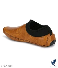 Trendy Men's Mustard Causal Shoes - 9
