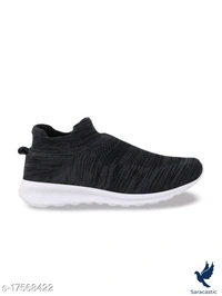 ZAPATOES Causal Black Shoes (Trusted) - 6, Black