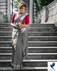 Fancy Marathi Saree - Free size