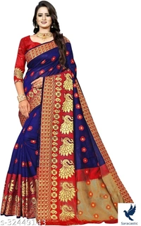 Mor Peacock Laxmipati Sarees - Free size