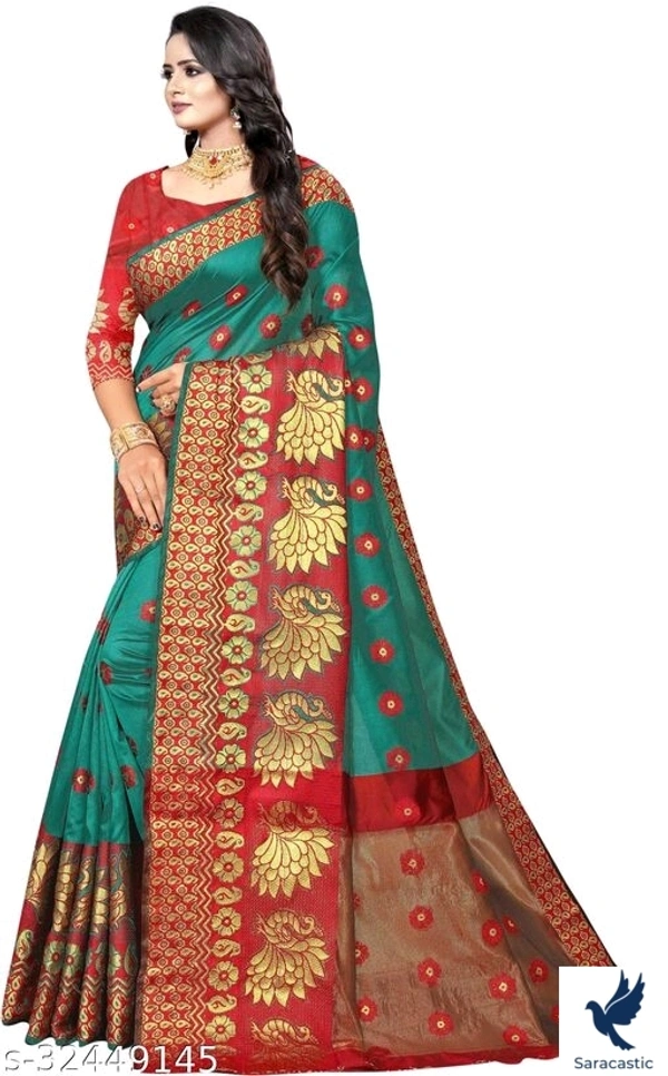 Mor Peacock Attractive Laxmipati Sarees(Trusted) - Free size