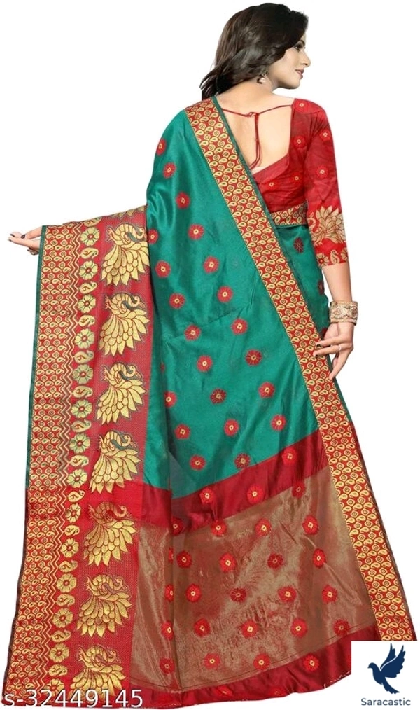 Mor Peacock Attractive Laxmipati Sarees(Trusted) - Free size