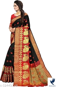 Laxmipati Mor Pecock Fashionable Saree (Trusted) - Free size