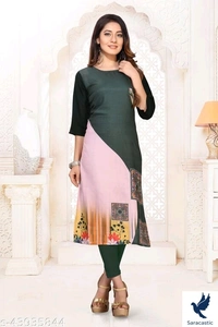 Jibika Fashionable Kurtis  - XL