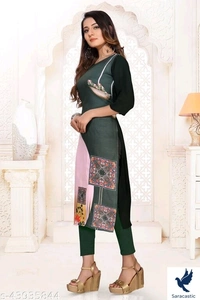 Jibika Fashionable Kurtis  - XL
