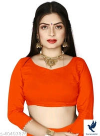 Laxmipati Net Saree - Orange, Free size