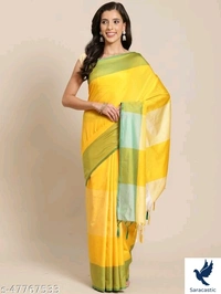 Silk Saree Latest New Arrival (Trusted) - Gree, Free size