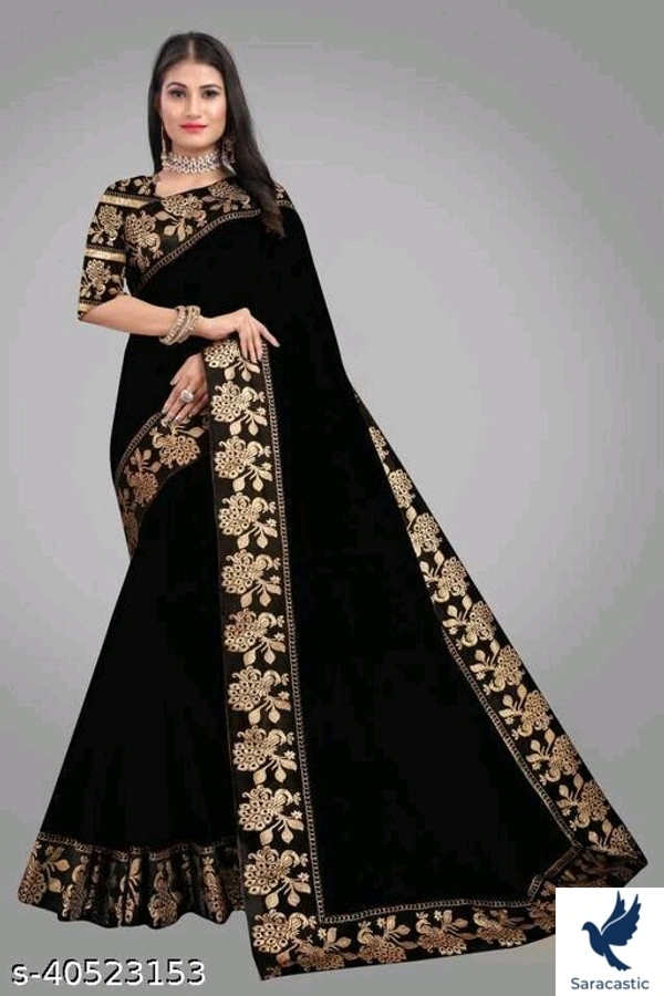 Ageyeyi Vogouish Saree - Black, Free size
