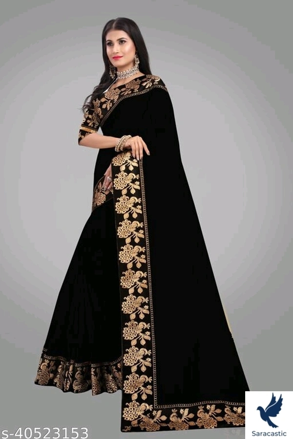 Ageyeyi Vogouish Saree - Black, Free size