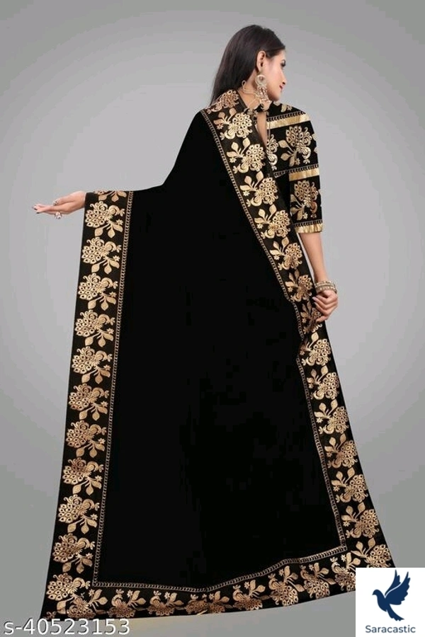Ageyeyi Vogouish Saree - Black, Free size