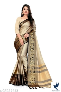 Charvi Alluring Laxmipati Silk Saree  - Cream