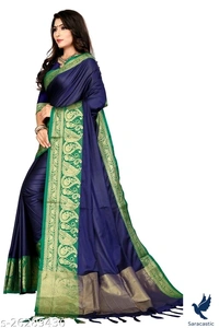 Charvi Alluring Laxmipati Silk Saree  - Cream
