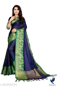 Charvi Alluring Laxmipati Silk Saree  - Cream