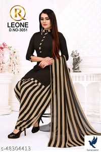 Leon Beautiful Kurti Botton With Duptta - Dark blue