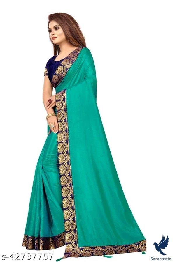 Ashia Esembled Sana Silk Saree - Pink, Free size