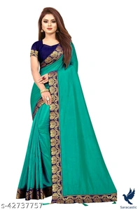 Ashia Esembled Sana Silk Saree - Pink, Free size