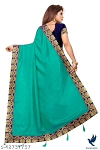 Ashia Esembled Sana Silk Saree - Grey