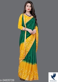 Laxmipati Poly Silk Saree  - Free size