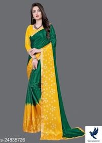 Laxmipati Poly Silk Saree  - Free size