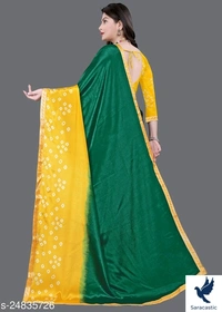 Laxmipati Poly Silk Saree  - Free size