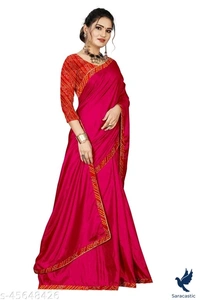 Laxmipar Dola Silk Saree - orange