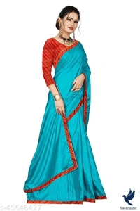 Laxmipar Dola Silk Saree - orange