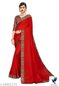 Laxmipati Refined Silk Saree - Red