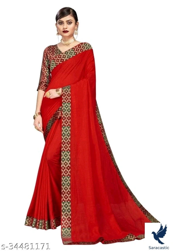 Laxmipati Refined Silk Saree - Red