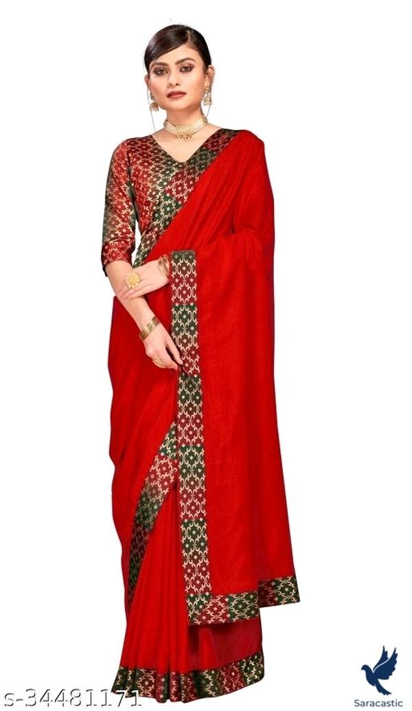 Laxmipati Refined Silk Saree - Red
