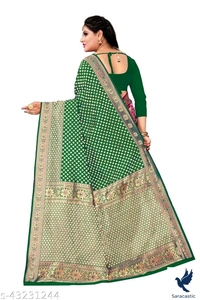 Laxmipati  Silk Saree - pink, Free size