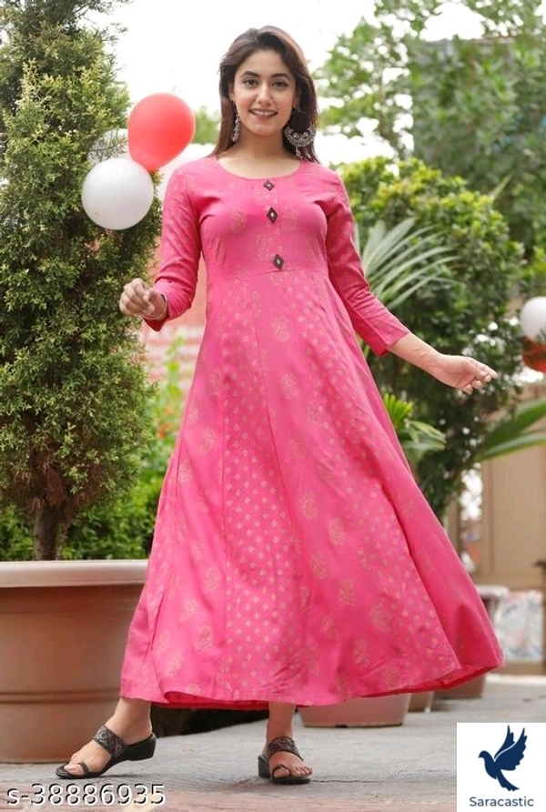 Attractive Kurtis (Trusted By Saracastic) - Red, S