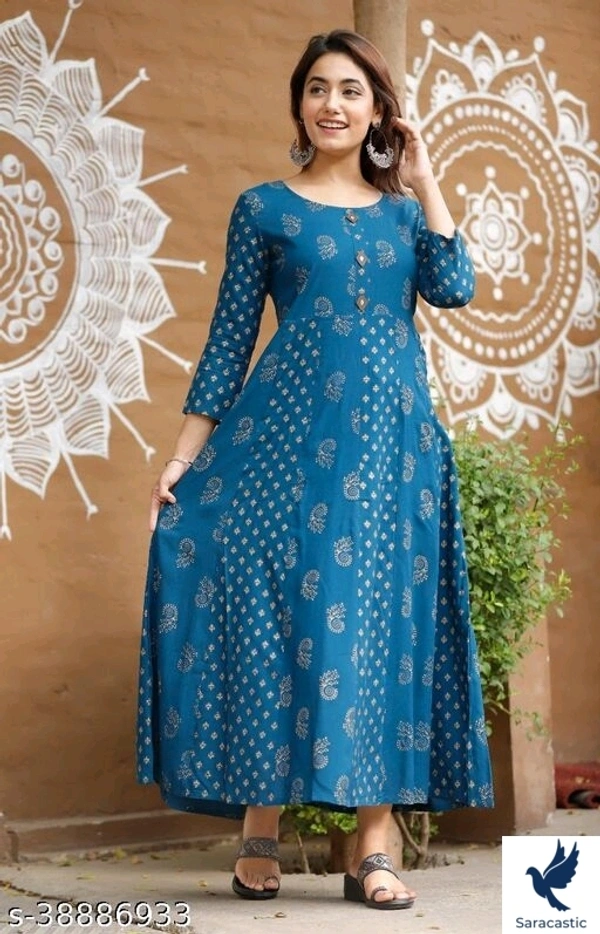 Attractive Kurtis (Trusted By Saracastic) - Red, S
