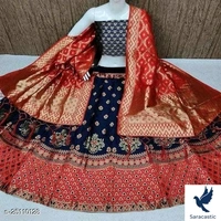 Soft Silk Lenhga Women - Blue