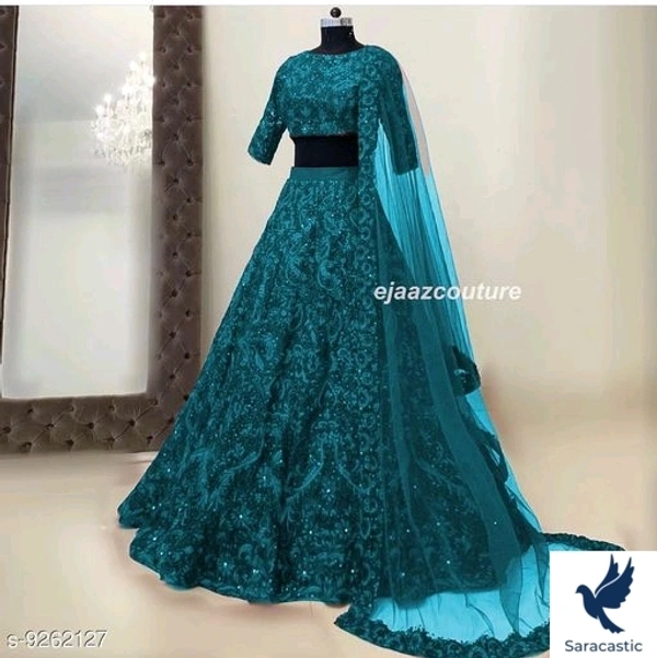 Lehga For Women - semi stitched