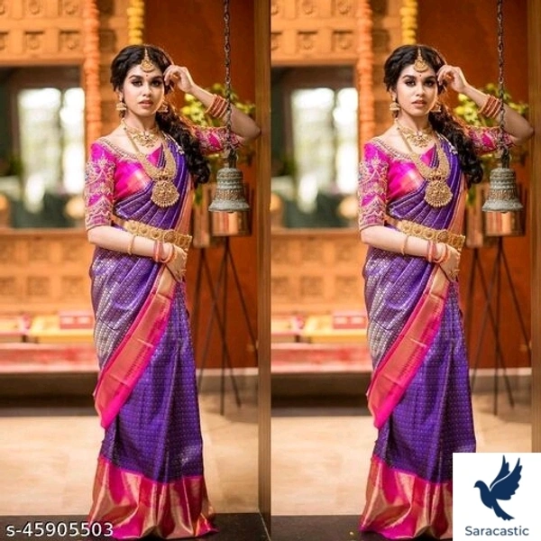 Laxmipati Silk Festival Wear Saree - Free size