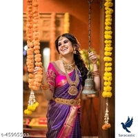 Laxmipati Silk Festival Wear Saree - Free size