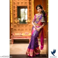 Laxmipati Silk Festival Wear Saree - Free size