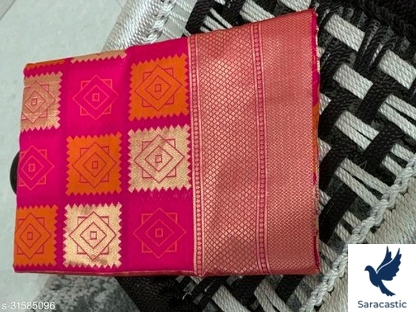 Art Silk Saree For Women - Free size