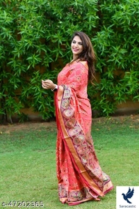 Women Patola Silk Saree - Free size